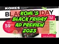 Kohl s Black Friday Sneak Peek Ad Sweepstakes Free Giveaway 2023