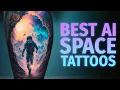 Cosmic Canvas AI-Generated Space Tattoos