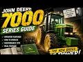 John Deere 7000 Series Tractors Full Operator Guide Features Tour 1990s Classic