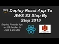 Deploy React App To AWS S3 Step By Step