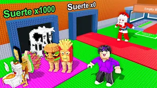 Usé SUERTE HACKER en 2 FILAS para CONSEGUIR BRAINROT SECRETOS OP en Steal a Brainrot