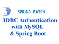 How to use Spring Security JDBC Authentication with MySQL Spring Boot