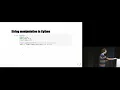 Jan Skoda Bringing C performance to Python code