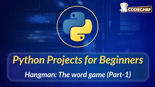 Hangman The word game Part-1 Python Projects for Beginners