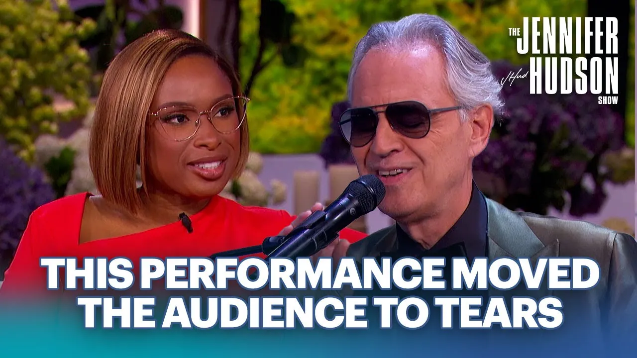Andrea Bocelli’s Breathtaking Performance on ‘The Jennifer Hudson Show’ Andrea Bocelli’s Breathtaking Performance on ‘The Jennifer Hudson Show’