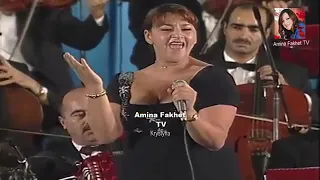 امينه فاخت   اسالو قلبي وعينيه دندنها