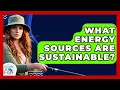 What Energy Sources Are Sustainable - Chasing Big Fish