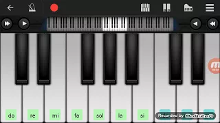 عزف يا احلي اسم في الوجود علي البيانو 