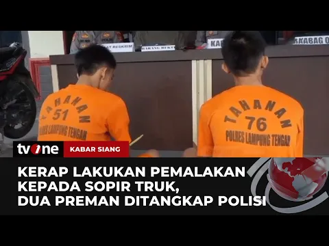 Viral! Video Pemalakan kepada Sopir Truk di Lampung, Pelaku Berhasil Diamankan