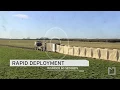 The HESCO Wall Hundreds of Meters of Wall Protection Deployed in 60 Seconds