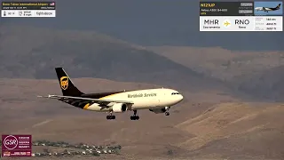 UPS2894 Windshear Go-Around Just Feet Above KRNO Runway