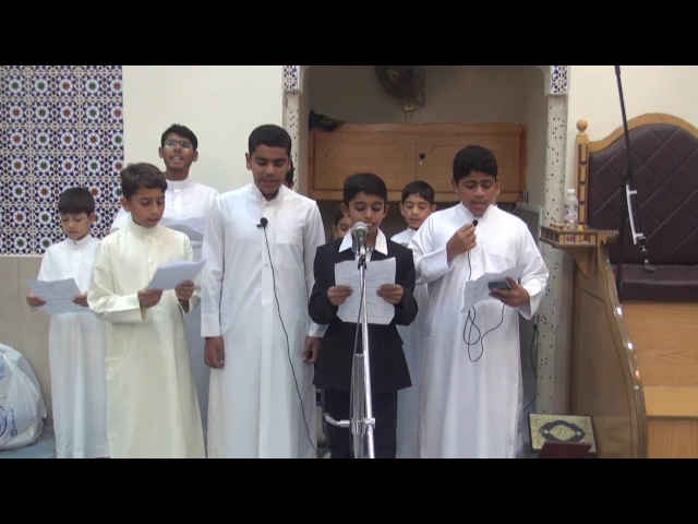 الفرقة الإنشادية - الإحتفال الطلابي بمولد النبي (ص) والإمام الصادق (ع)