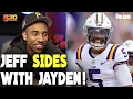 Jeff Teague AGREES with Jayden Daniels NOT letting LSU use his name anymore
