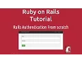 Ruby on Rails 4 2 Tutorial - Authentication From Scratch with explanation