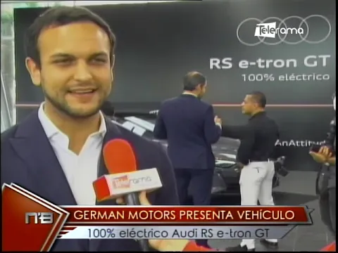 German Motors presenta vehículo 100% eléctrico Audi RS e-tron GT