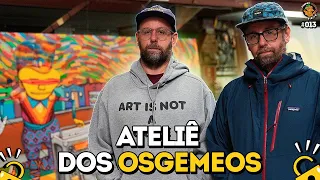 ABRINDO AS PORTAS DO SECRETO ATELIÊ DOS OSGEMEOS -  Podpah Visita #13