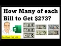 Excel Formula for Number of Bills for Money Transaction Dynamic Spilled Array Formula EMT 1898