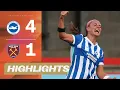 Download Lagu Vijf doelpunten in overtuigende overwinning! | Brighton \u0026 Hove Albion vs West Ham hoogtepunten | ...