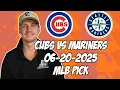 Seattle Mariners vs Chicago Cubs 25 MLB Pick Prediction MLB Betting Tips