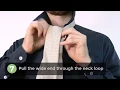 How to Tie a Tie using the Windsor Knot