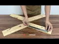Most Carpenters Don't Know This Simple Best-Selling Geometric Shelf Idea | Homemade Woodworking