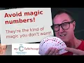 How to avoid magic numbers - they re the kind of magic you don t want in c programming