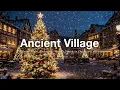 Lagu Ancient Village in Winter 🎄 Relaxing Christmas Piano Jazz with Snow Falling Ambience | Jazz Melody