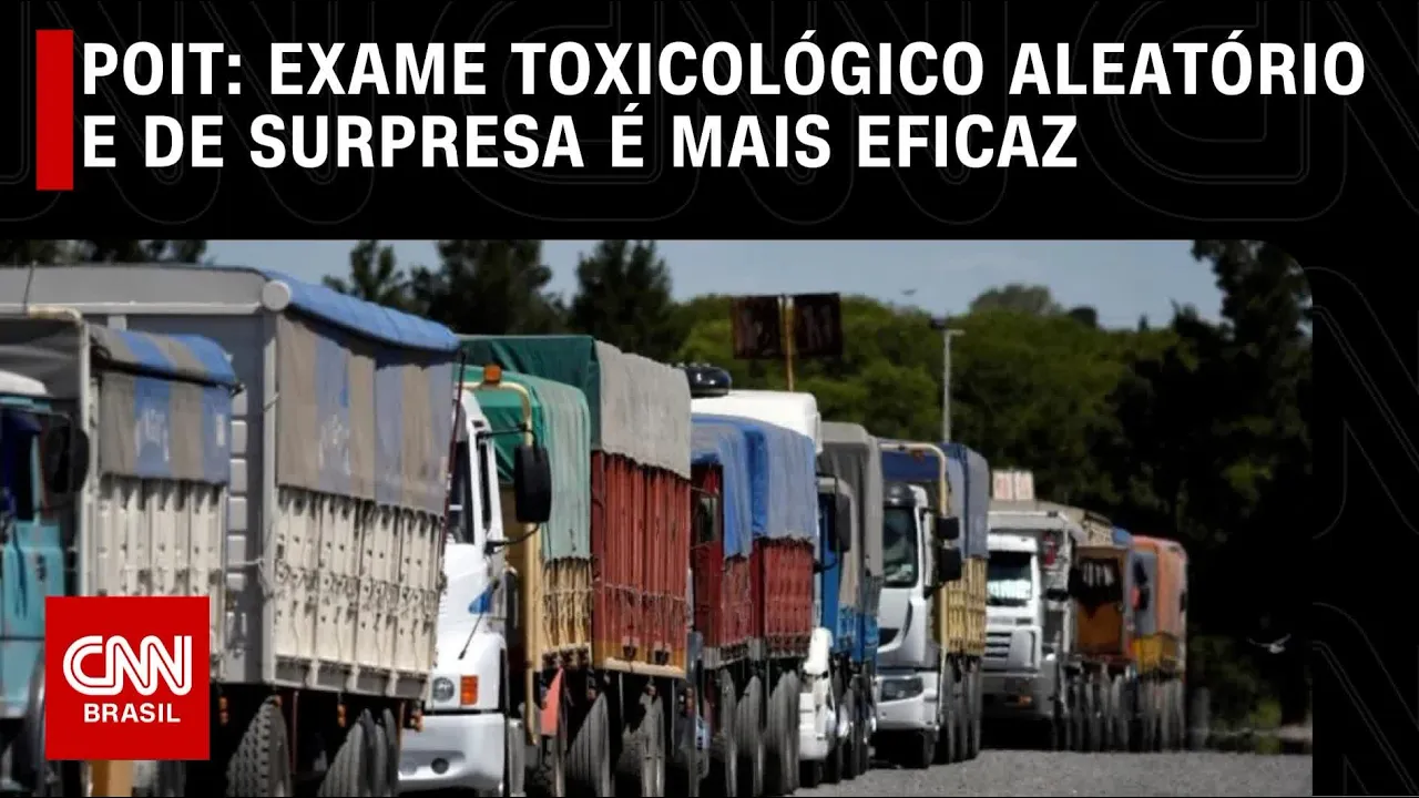 Poit: Exame toxicológico aleatório e de surpresa é mais eficaz | O GRANDE DEBATE