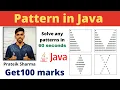 How to solve pattern in Java class 10 ICSE Computer Applications Prateik Sharma by Java