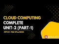 Cloud computing in telugu complete unit 2 part 1 Cloud Deployment Models r22 jnuth CC