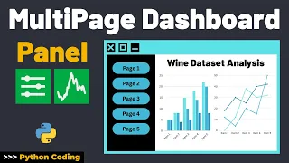 Step-by-Step Guide to Create Multi-Page Dashboard using Panel Hvplot Python