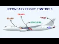 Understanding Secondary Control Surfaces Flaps Slats - Slots Spoilers Balance Tabs Trim Tabs
