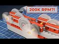 200 000 RPM from One LEGO Motor