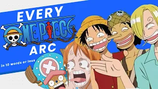 Every One Piece Arc in 10 Words or Less