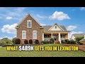 Lexington SC Home Tour Community Pool Main-Level Living