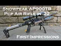 Snowpeak AP900TB PCP BUDGET Air Rifle in 22 First Impressions are immediately promising