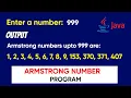 Armstrong Number in Java Program To Check for Armstrong Number in Java Kailash Namata