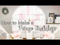 How to make a fringe backdrop