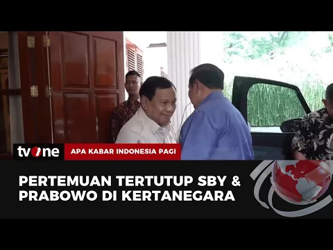 Jelang Pelantikan Presiden Terpilih, SBY Kunjungi Prabowo
