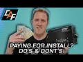 Paying for Car System to be installed DON T DO THIS