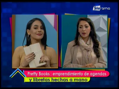 Pretty Books: emprendimiento de agendas y libretas hechas a mano