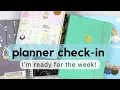Planner Time Sunday Night Check-In
