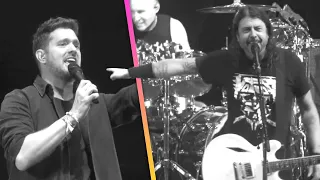 Michael Buble and Foo Fighters Team Up for Surprise Performance