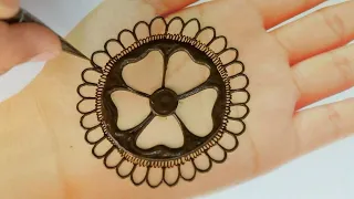 Rakhi Special! New Easy Mehndi Design for front hands! Latest mehendi  Ka design by Just mehndi