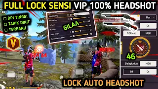 100% AUTO HEADSHOT semua hp 2026 ⚙️📲 UPDATE CARA SETTING SENSITIVITAS FF AUTO HEADSHOT & TIPS