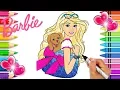 Barbie and Puppy Coloring Page Barbie Coloring Book Glitter Art Barbie Coloring Page Printable