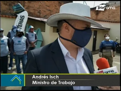 Ministro de trabajo firma convenio con el municipio para generar empleo