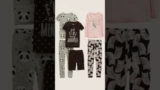 Carter s Babies Toddlers and Girls 6-Piece Snug-Fit Cotton Pajama Set
