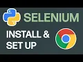 Install Setup Selenium Python For Chrome For Beginners