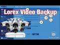 How To Download Or Transfer Your Footage From LOREX NVR To A SSD Or Flash Drive